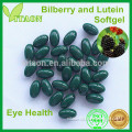 ISO GMP Certificate and OEM Private Label Bilberry Extract and Lutein Powder Softgel